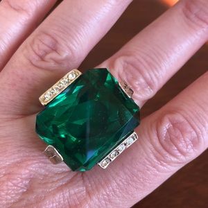 Vintage costume cocktail ring